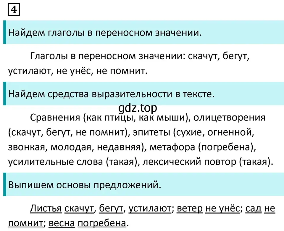 Решение 5. номер 4 (страница 5) гдз по русскому языку 7 класс Ладыженская, Баранов, учебник 1 часть