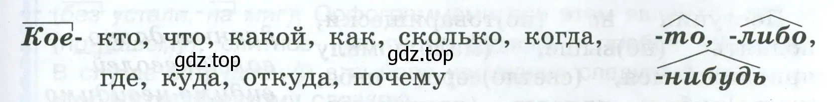 Что обозначают неопределённые местоимения?