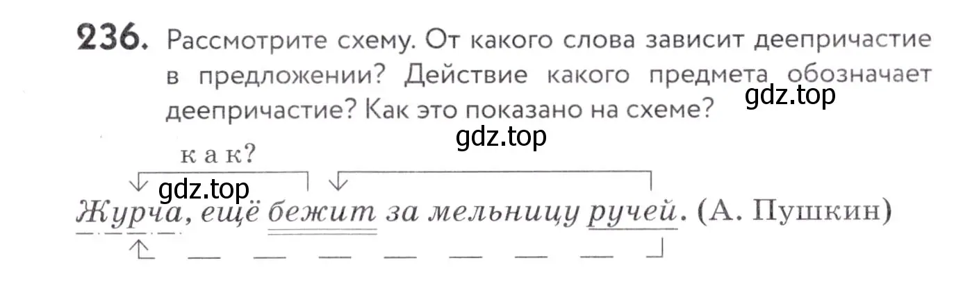 Условие номер 236 (страница 90) гдз по русскому языку 7 класс Пименова, Еремеева, учебник