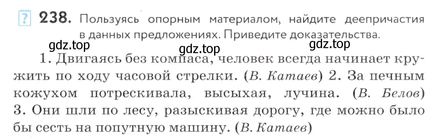 Условие номер 238 (страница 91) гдз по русскому языку 7 класс Пименова, Еремеева, учебник