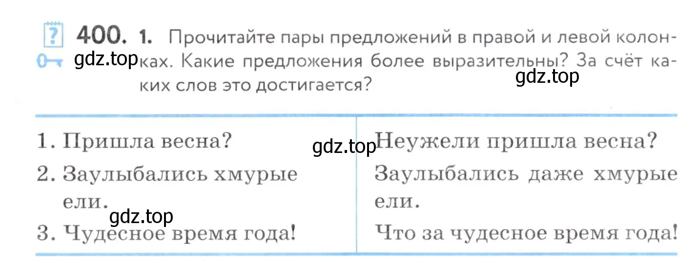 Условие номер 400 (страница 154) гдз по русскому языку 7 класс Пименова, Еремеева, учебник