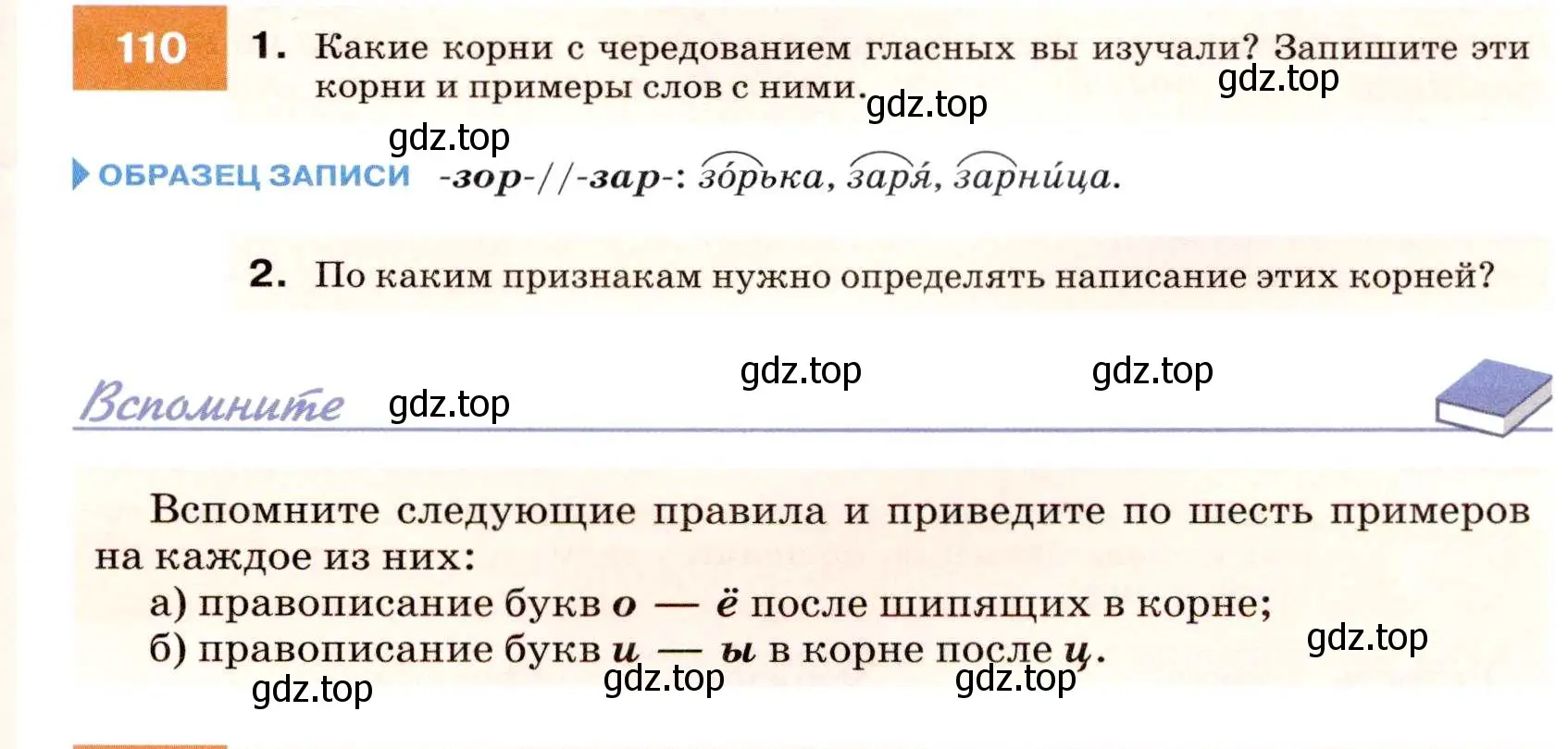 Условие номер 110 (страница 41) гдз по русскому языку 7 класс Разумовская, Львова, учебник