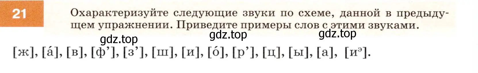 Условие номер 21 (страница 14) гдз по русскому языку 7 класс Разумовская, Львова, учебник