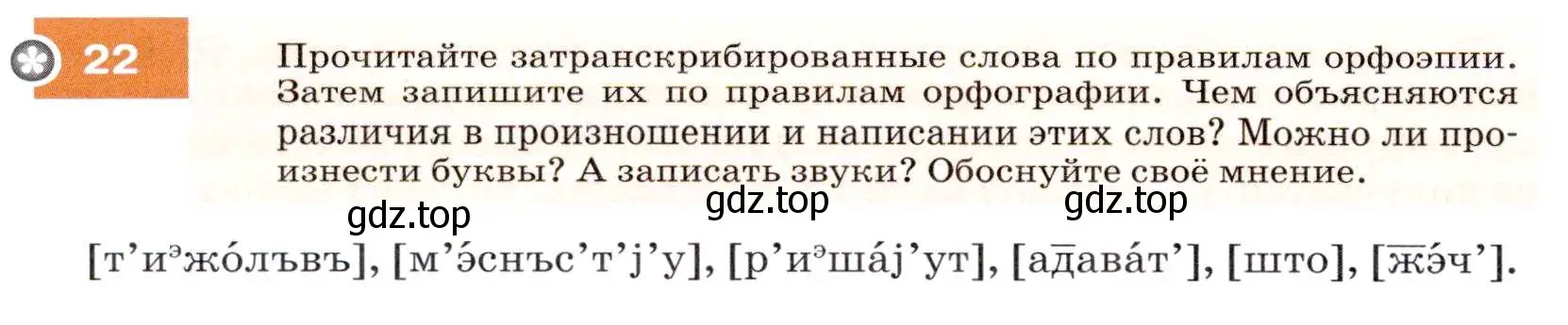 Условие номер 22 (страница 14) гдз по русскому языку 7 класс Разумовская, Львова, учебник