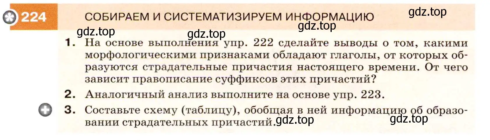 Условие номер 224 (страница 82) гдз по русскому языку 7 класс Разумовская, Львова, учебник