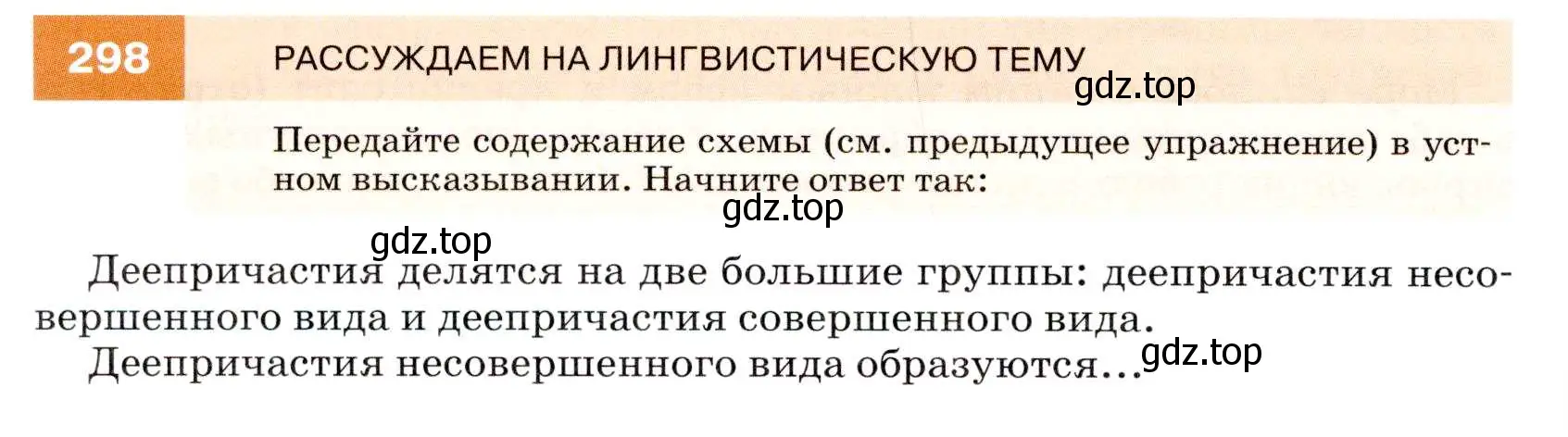 Условие номер 298 (страница 112) гдз по русскому языку 7 класс Разумовская, Львова, учебник