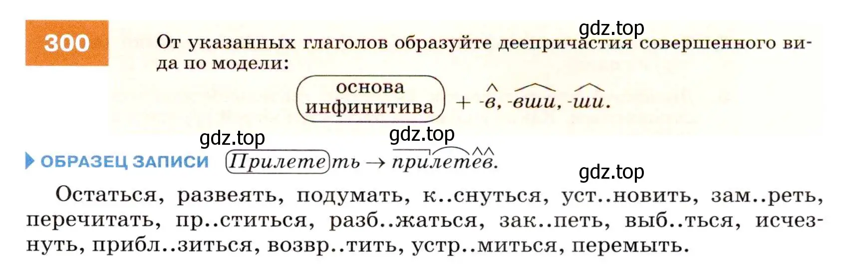 Условие номер 300 (страница 113) гдз по русскому языку 7 класс Разумовская, Львова, учебник