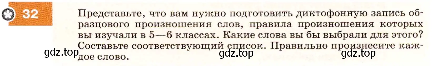 Условие номер 32 (страница 17) гдз по русскому языку 7 класс Разумовская, Львова, учебник