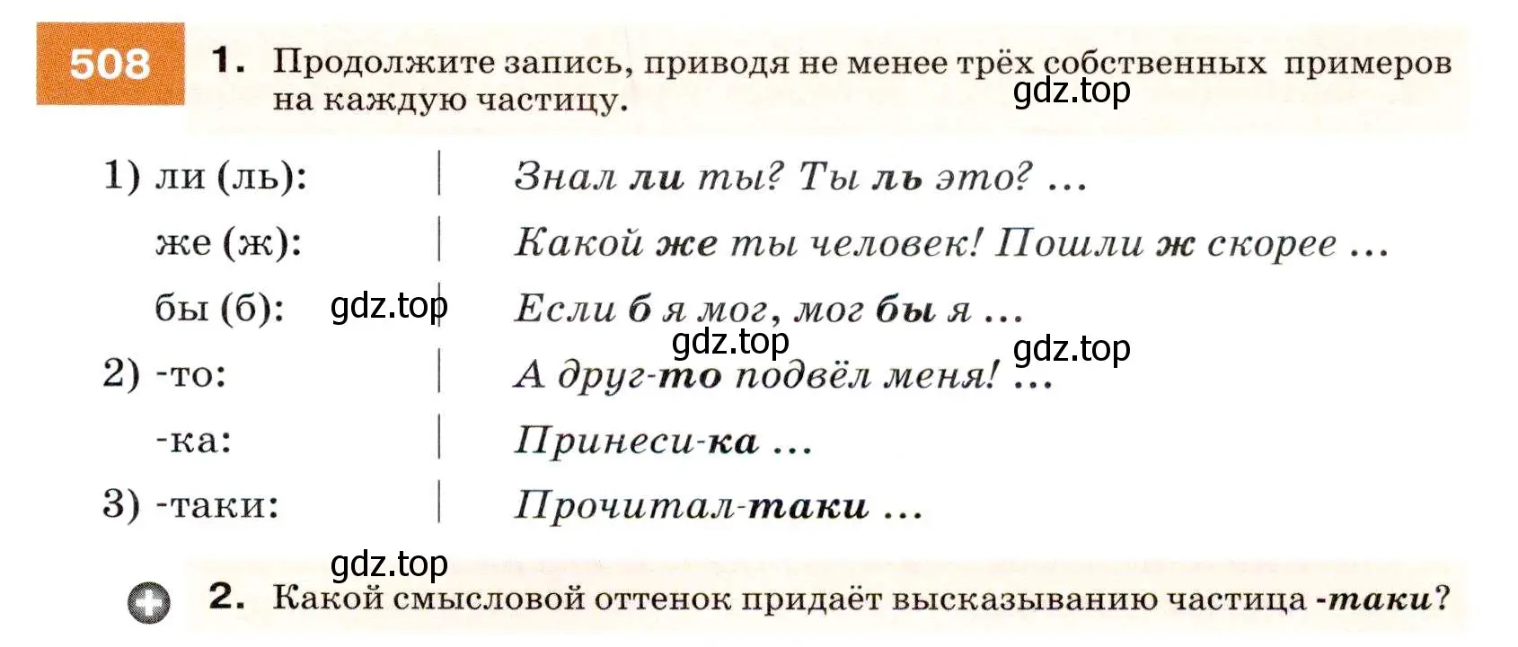 Условие номер 508 (страница 193) гдз по русскому языку 7 класс Разумовская, Львова, учебник