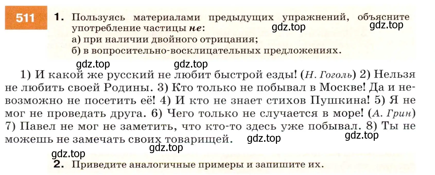 Условие номер 511 (страница 195) гдз по русскому языку 7 класс Разумовская, Львова, учебник