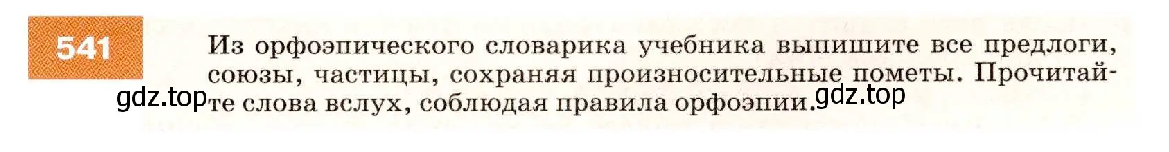 Условие номер 541 (страница 207) гдз по русскому языку 7 класс Разумовская, Львова, учебник