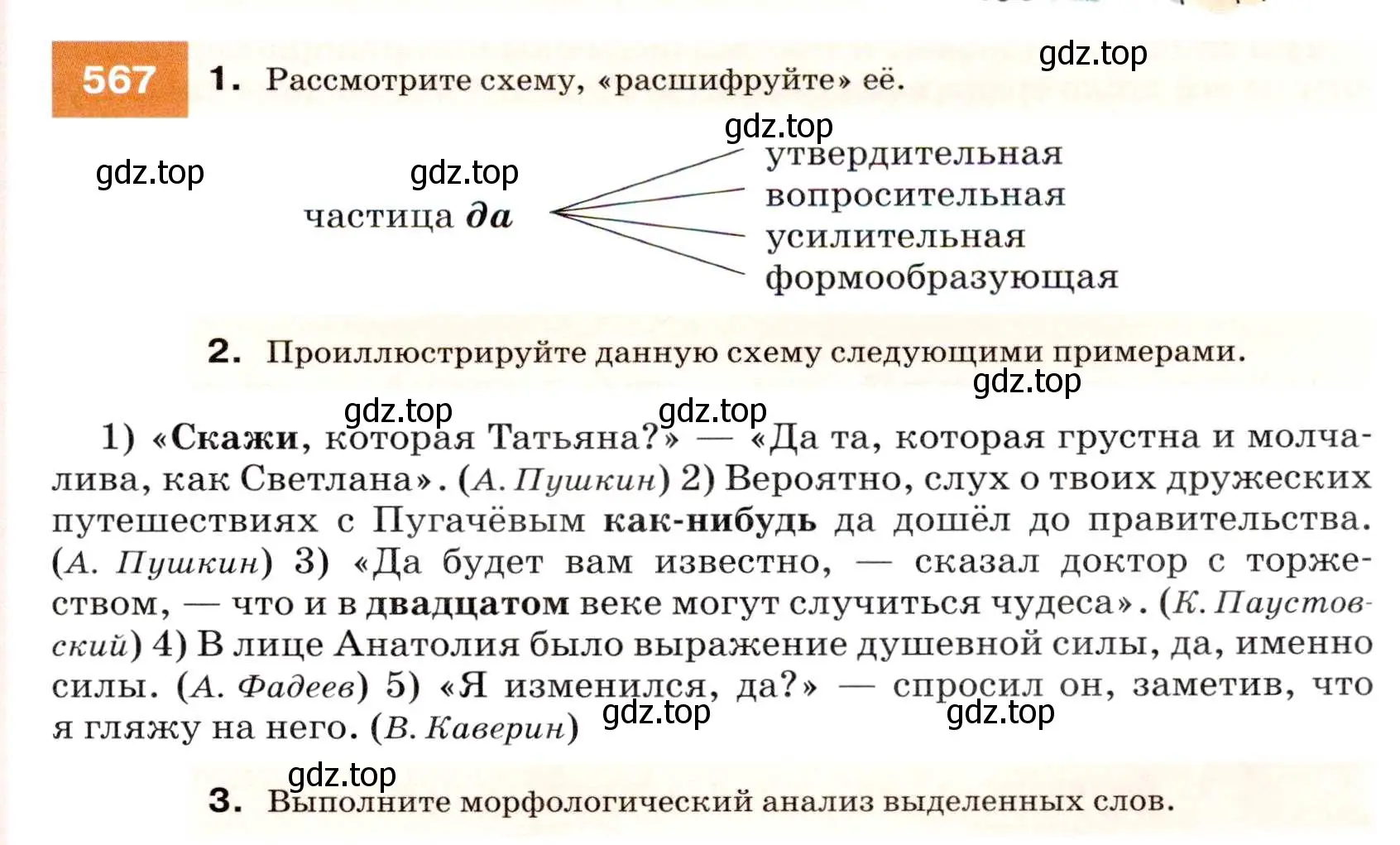 Условие номер 567 (страница 217) гдз по русскому языку 7 класс Разумовская, Львова, учебник