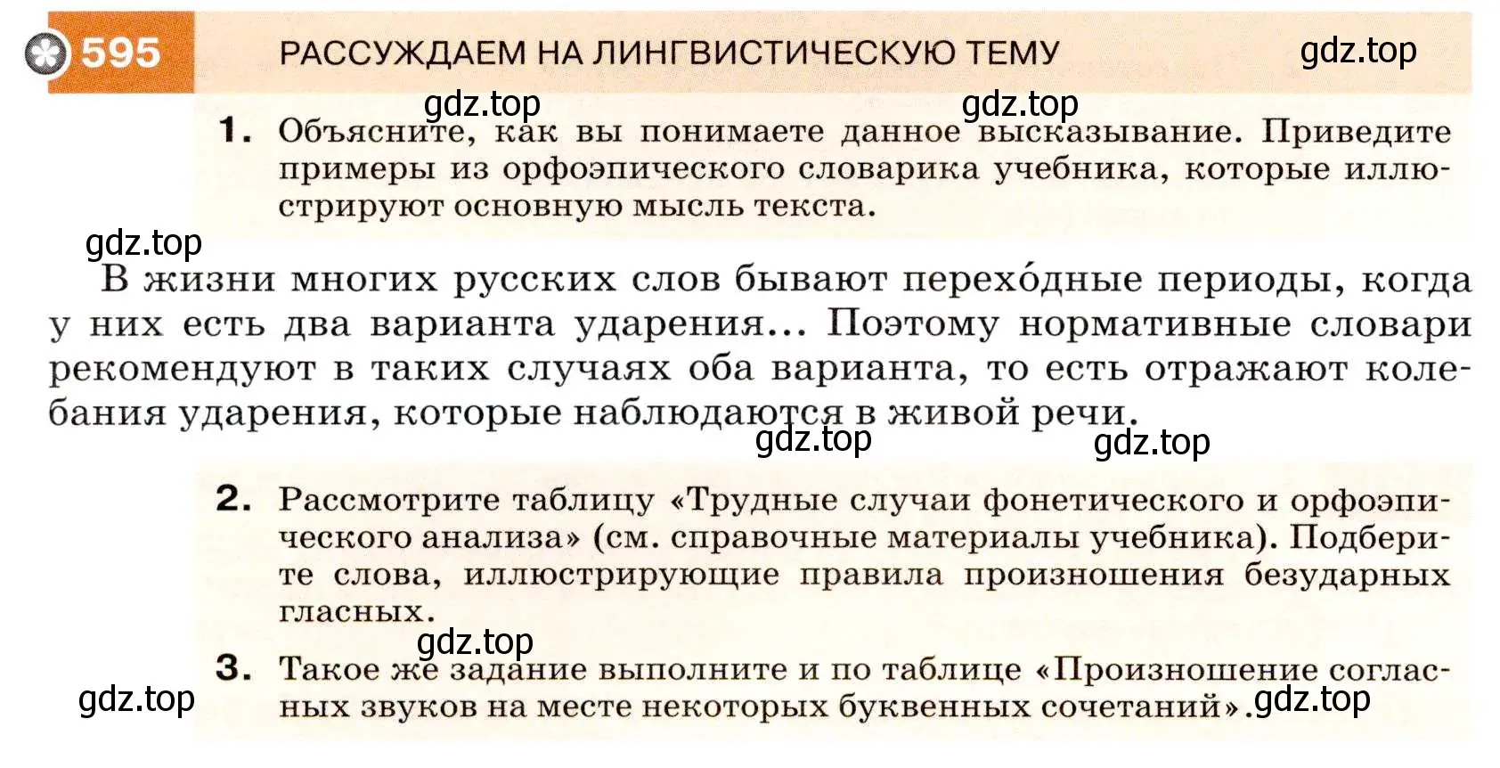 Условие номер 595 (страница 228) гдз по русскому языку 7 класс Разумовская, Львова, учебник