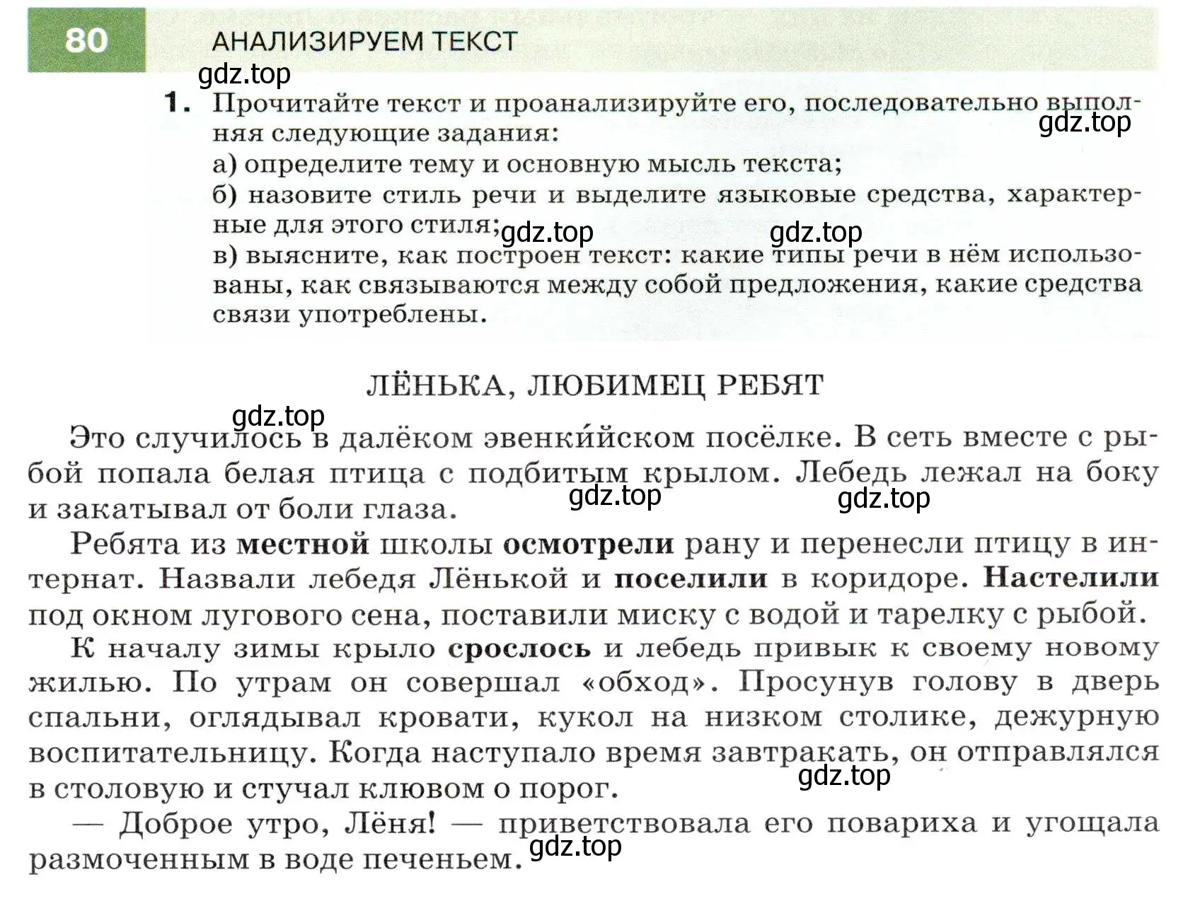 Условие номер 80 (страница 31) гдз по русскому языку 7 класс Разумовская, Львова, учебник