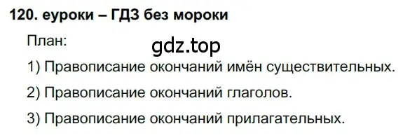 Решение 2. номер 120 (страница 44) гдз по русскому языку 7 класс Разумовская, Львова, учебник