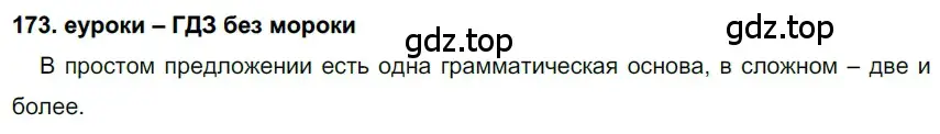 Решение 2. номер 173 (страница 60) гдз по русскому языку 7 класс Разумовская, Львова, учебник