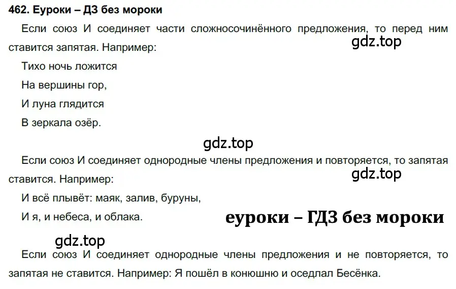 Решение 2. номер 462 (страница 177) гдз по русскому языку 7 класс Разумовская, Львова, учебник