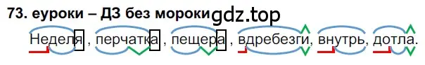 Решение 2. номер 73 (страница 28) гдз по русскому языку 7 класс Разумовская, Львова, учебник