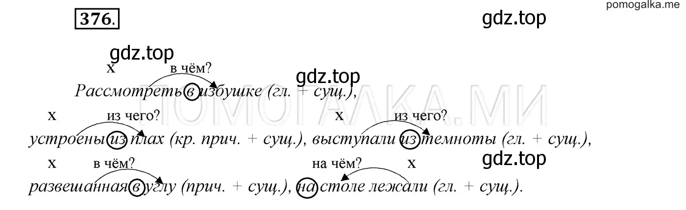 Решение 3. номер 376 (страница 142) гдз по русскому языку 7 класс Разумовская, Львова, учебник