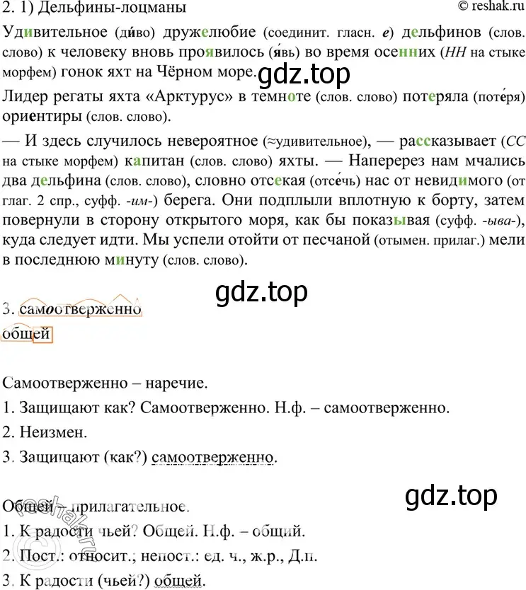 Решение 4. номер 185 (страница 66) гдз по русскому языку 7 класс Разумовская, Львова, учебник