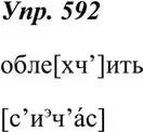 Решение 4. номер 592 (страница 227) гдз по русскому языку 7 класс Разумовская, Львова, учебник