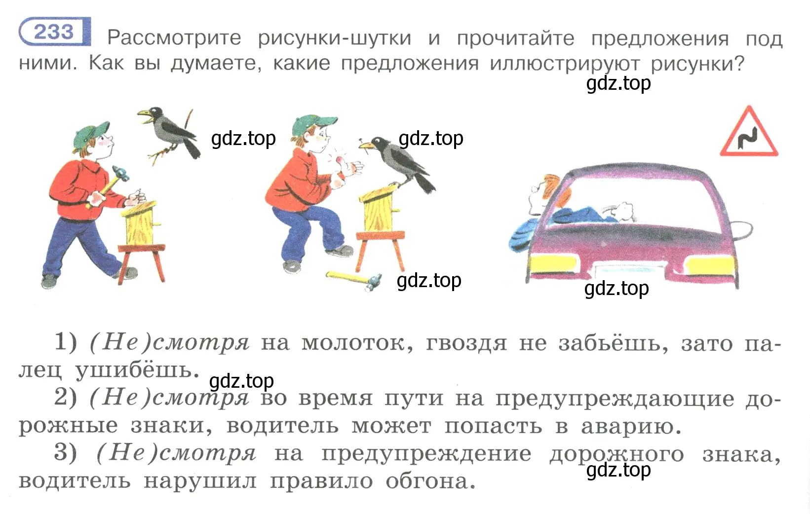 Условие номер 233 (страница 114) гдз по русскому языку 7 класс Рыбченкова, Александрова, учебник 1 часть