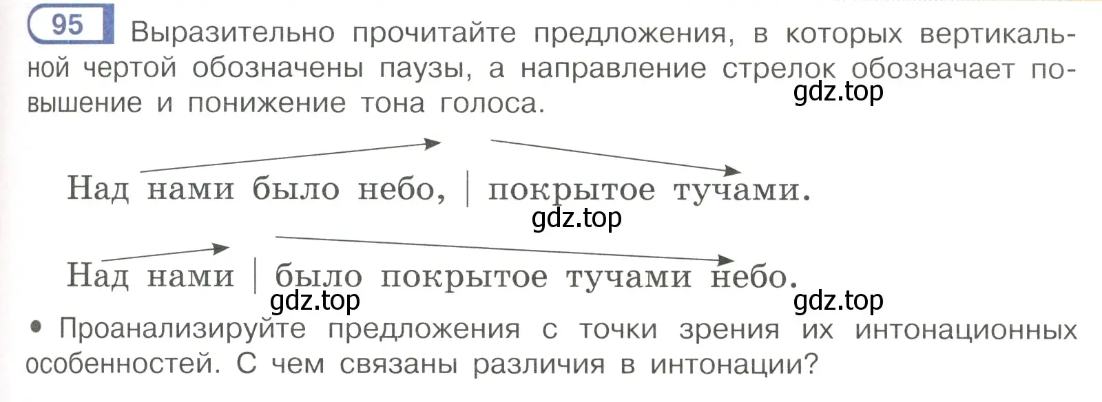 Условие номер 95 (страница 51) гдз по русскому языку 7 класс Рыбченкова, Александрова, учебник 1 часть