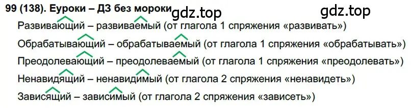 Решение 2. номер 138 (страница 70) гдз по русскому языку 7 класс Рыбченкова, Александрова, учебник 1 часть