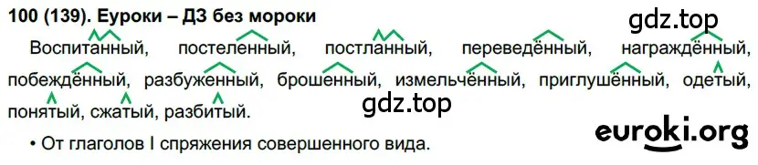 Решение 2. номер 139 (страница 70) гдз по русскому языку 7 класс Рыбченкова, Александрова, учебник 1 часть