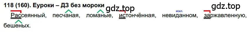 Решение 2. номер 160 (страница 79) гдз по русскому языку 7 класс Рыбченкова, Александрова, учебник 1 часть