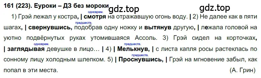 Решение 2. номер 223 (страница 108) гдз по русскому языку 7 класс Рыбченкова, Александрова, учебник 1 часть