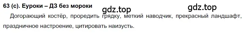 Решение 2. номер 63 (страница 37) гдз по русскому языку 7 класс Рыбченкова, Александрова, учебник 1 часть