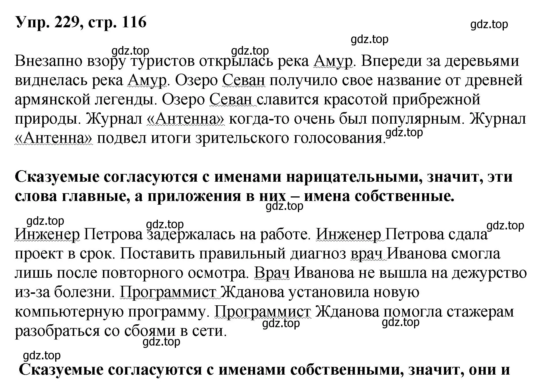 Решение номер 229 (страница 116) гдз по русскому языку 8 класс Бархударов, Крючков, учебник