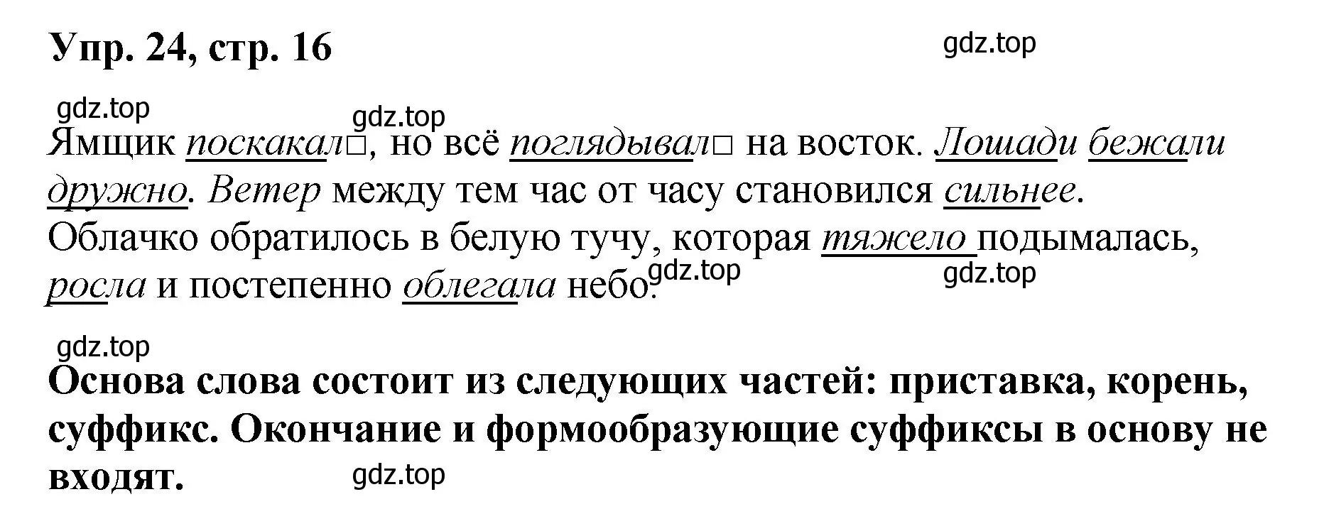 Решение номер 24 (страница 16) гдз по русскому языку 8 класс Бархударов, Крючков, учебник