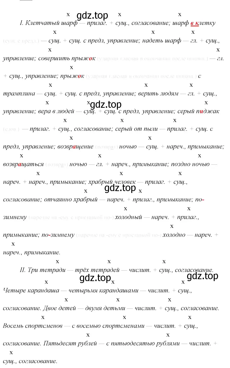 Решение 3. номер 100 (страница 52) гдз по русскому языку 8 класс Бархударов, Крючков, учебник