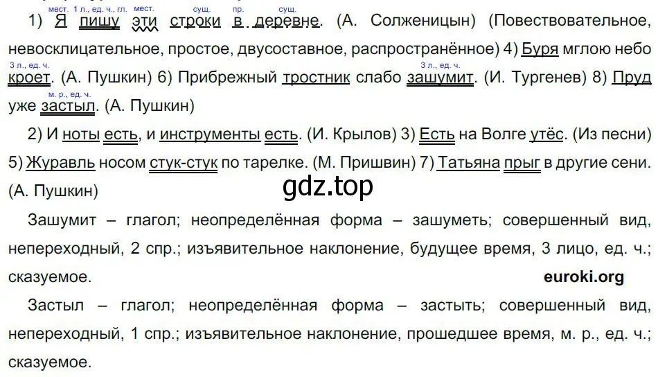 Решение 4. номер 116 (страница 60) гдз по русскому языку 8 класс Бархударов, Крючков, учебник