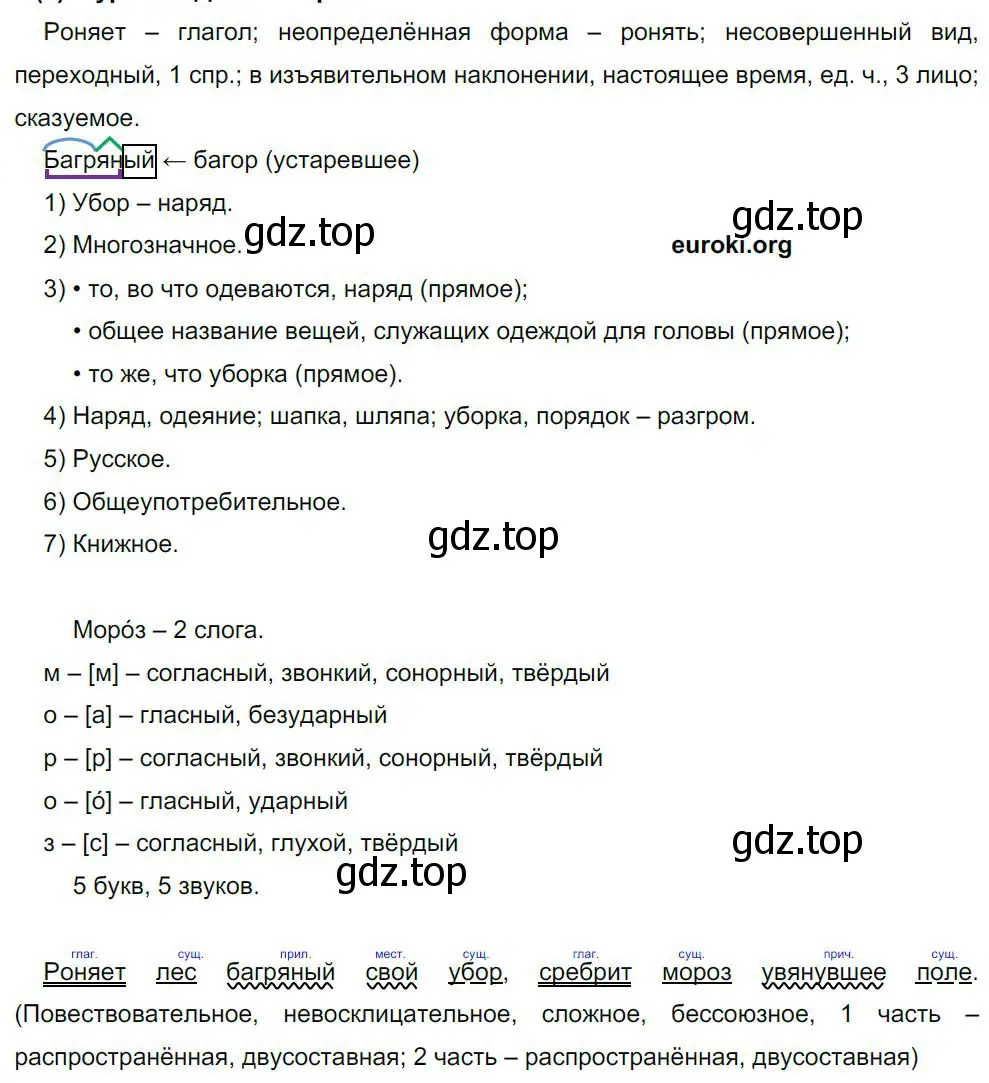 Решение 4. номер 12 (страница 12) гдз по русскому языку 8 класс Бархударов, Крючков, учебник