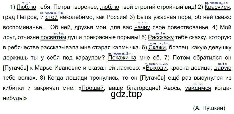 Решение 4. номер 255 (страница 128) гдз по русскому языку 8 класс Бархударов, Крючков, учебник