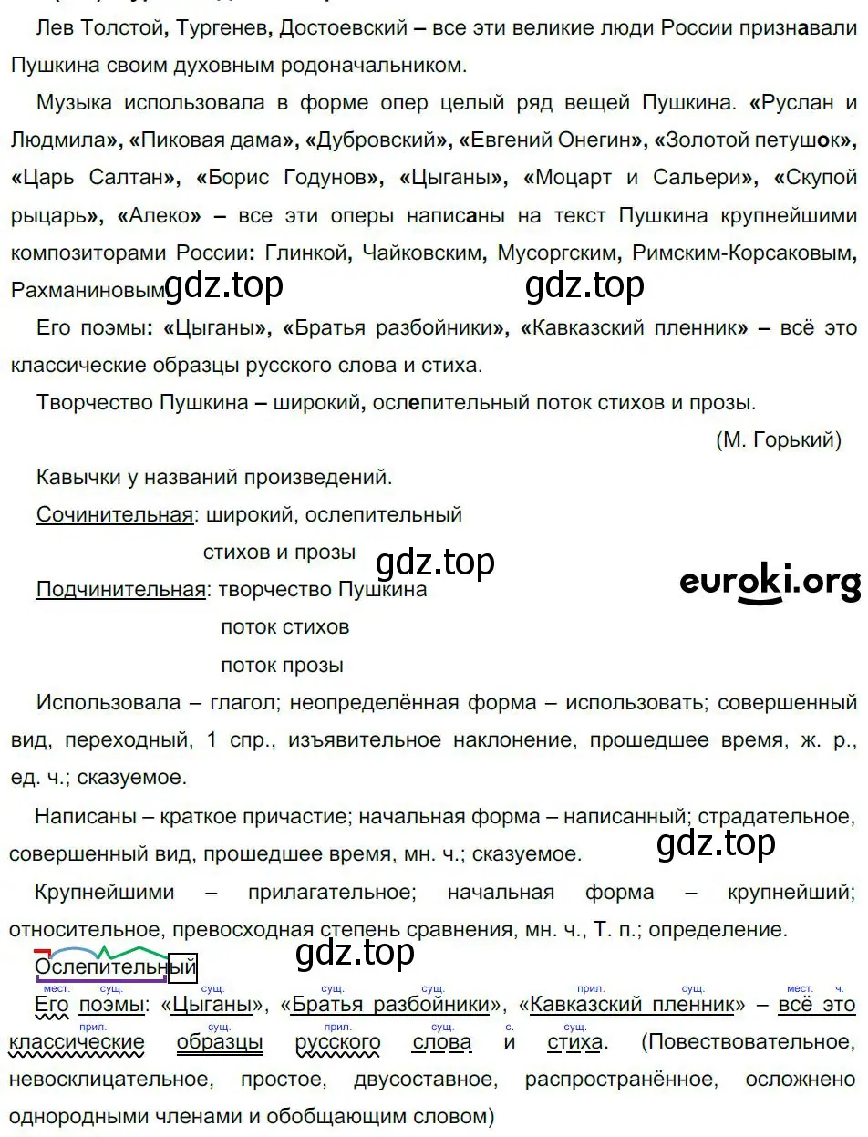 Решение 4. номер 370 (страница 190) гдз по русскому языку 8 класс Бархударов, Крючков, учебник