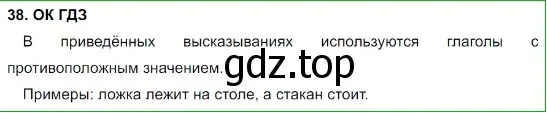 Решение 5. номер 38 (страница 21) гдз по русскому языку 8 класс Бархударов, Крючков, учебник