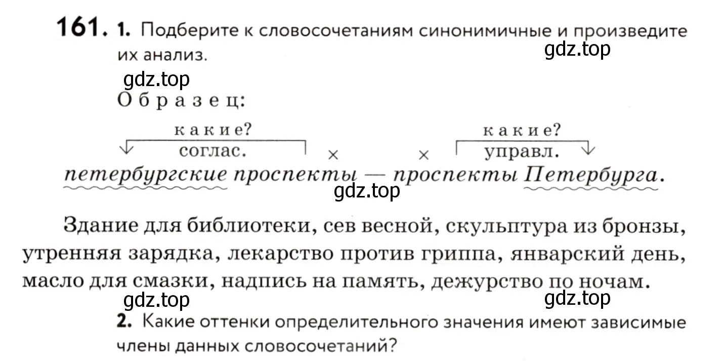 Условие номер 161 (страница 80) гдз по русскому языку 8 класс Пичугов, Еремеева, учебник