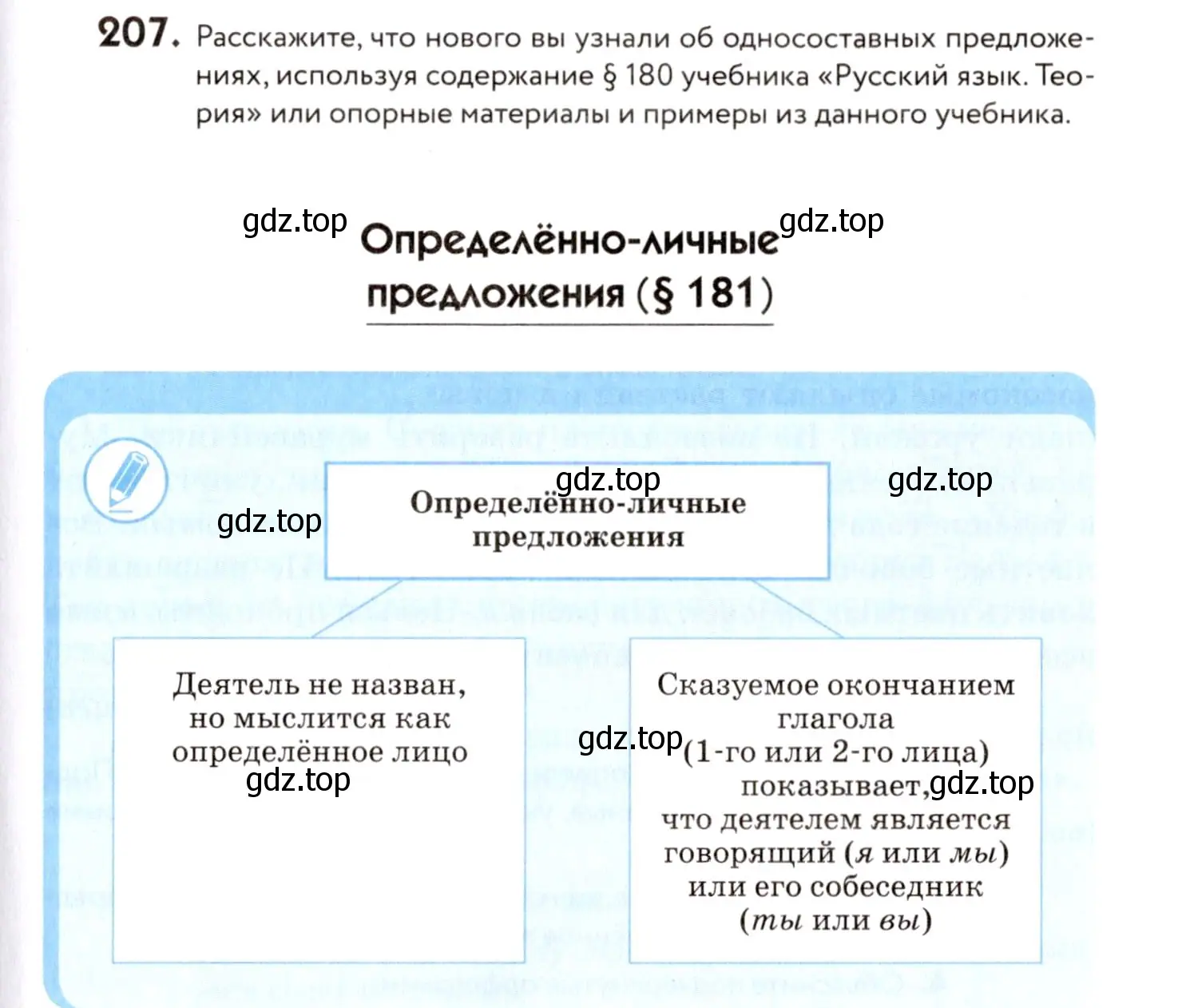 Условие номер 207 (страница 97) гдз по русскому языку 8 класс Пичугов, Еремеева, учебник