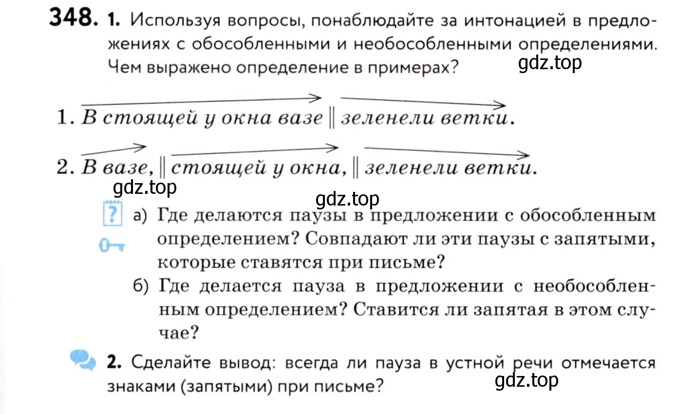 Условие номер 348 (страница 161) гдз по русскому языку 8 класс Пичугов, Еремеева, учебник