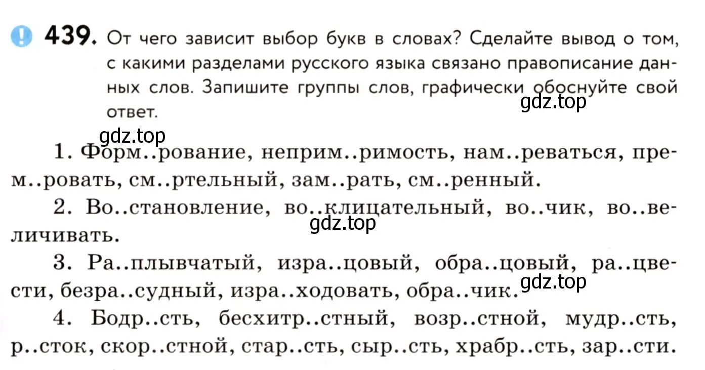 Условие номер 439 (страница 201) гдз по русскому языку 8 класс Пичугов, Еремеева, учебник