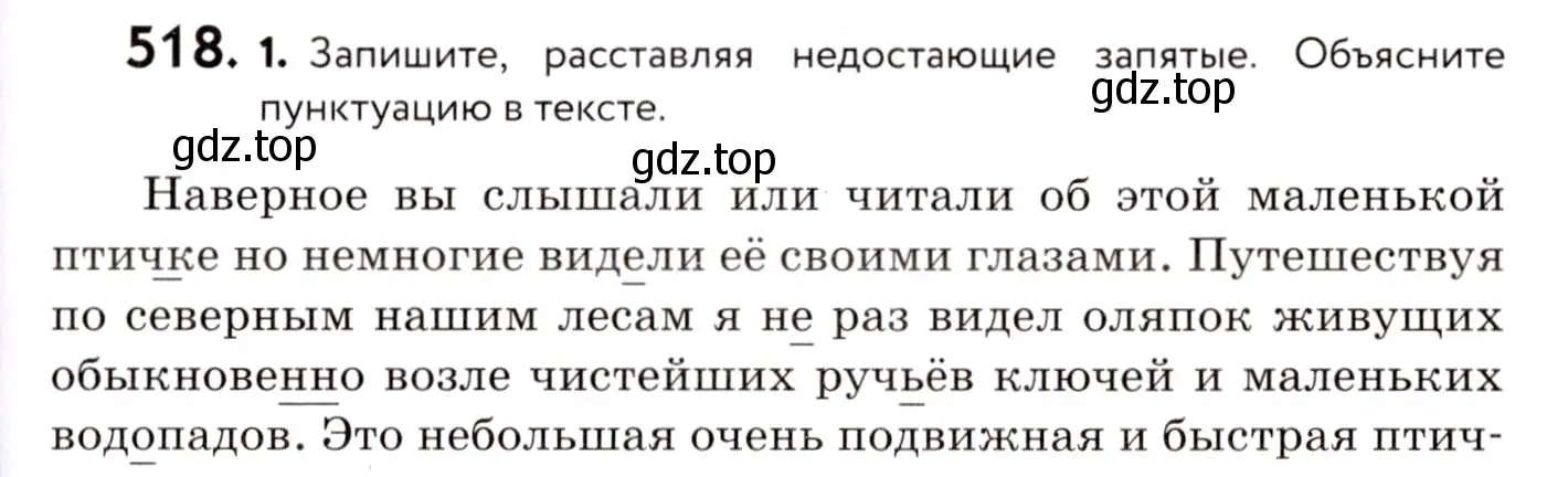 Условие номер 518 (страница 243) гдз по русскому языку 8 класс Пичугов, Еремеева, учебник