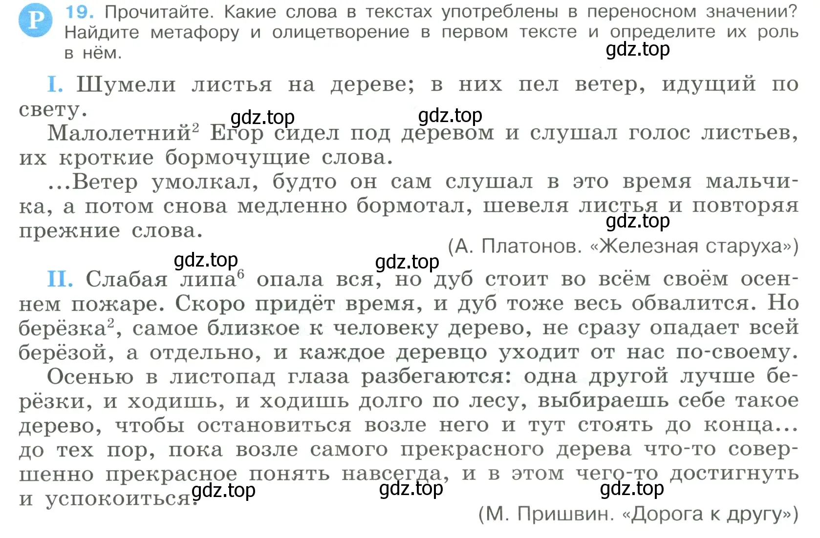 Условие номер 19 (страница 13) гдз по русскому языку 9 класс Бархударов, Крючков, учебник