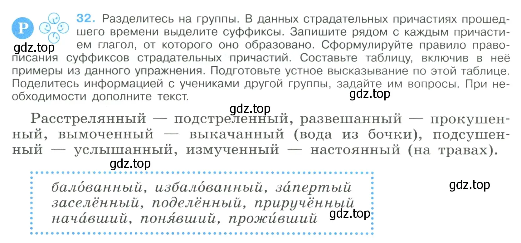 Условие номер 32 (страница 18) гдз по русскому языку 9 класс Бархударов, Крючков, учебник