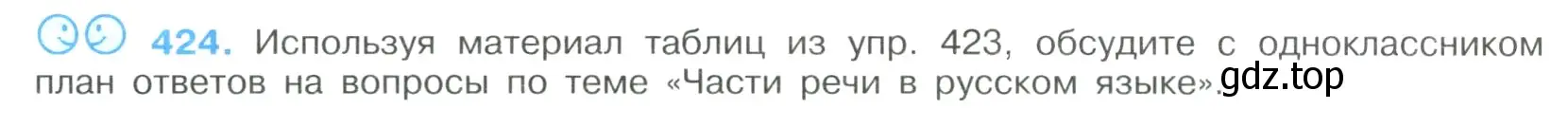 Условие номер 424 (страница 222) гдз по русскому языку 9 класс Бархударов, Крючков, учебник