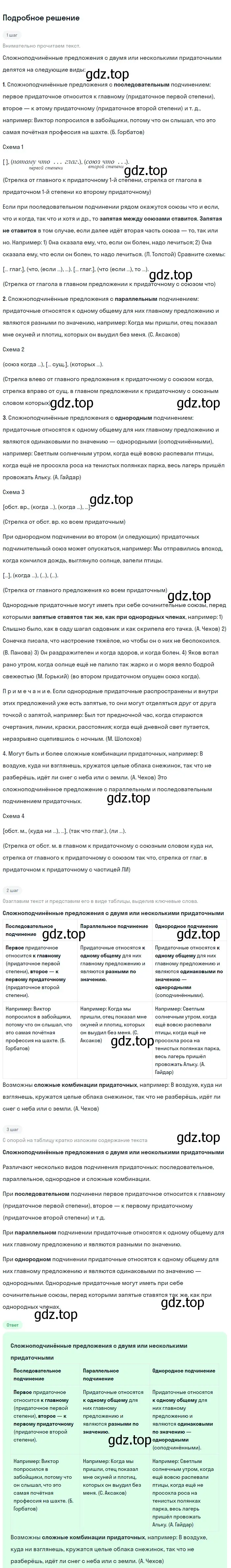 Решение номер 249 (страница 126) гдз по русскому языку 9 класс Бархударов, Крючков, учебник