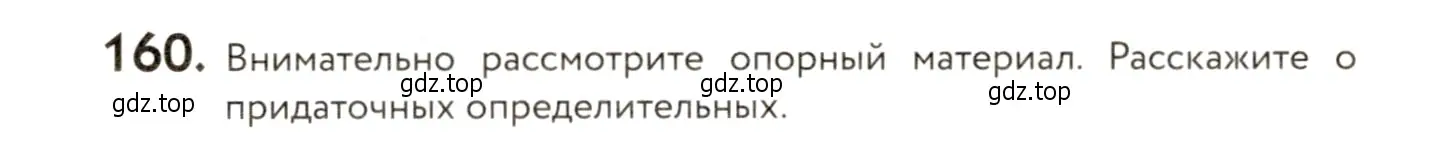Условие номер 160 (страница 121) гдз по русскому языку 9 класс Пичугов, Еремеева, учебник
